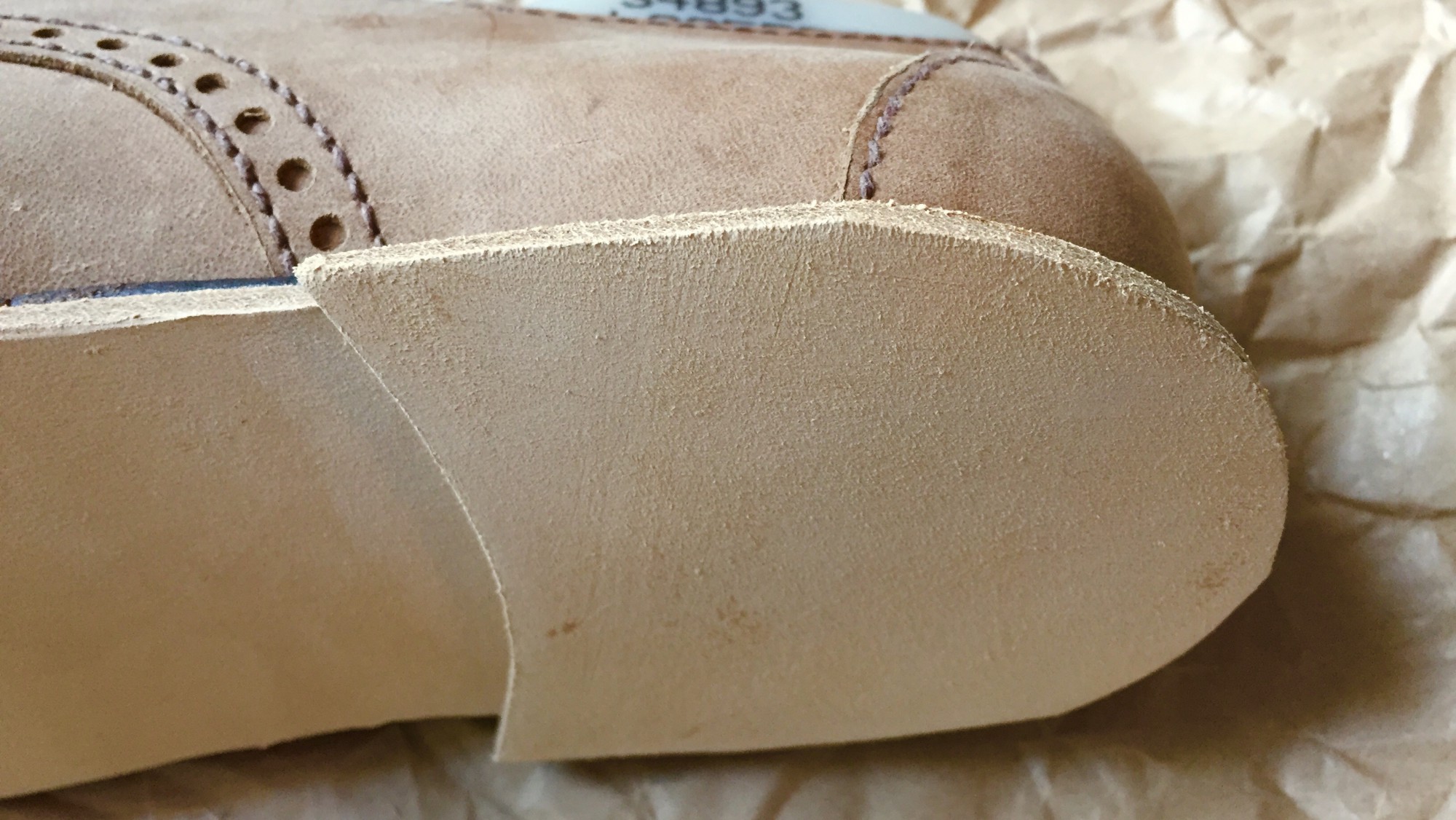 First heel layer