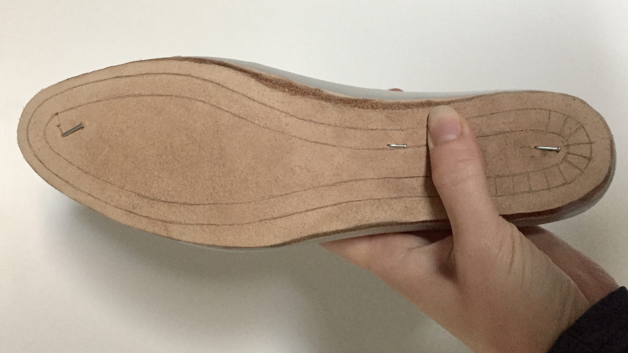 Lace Boots - Preparing insole